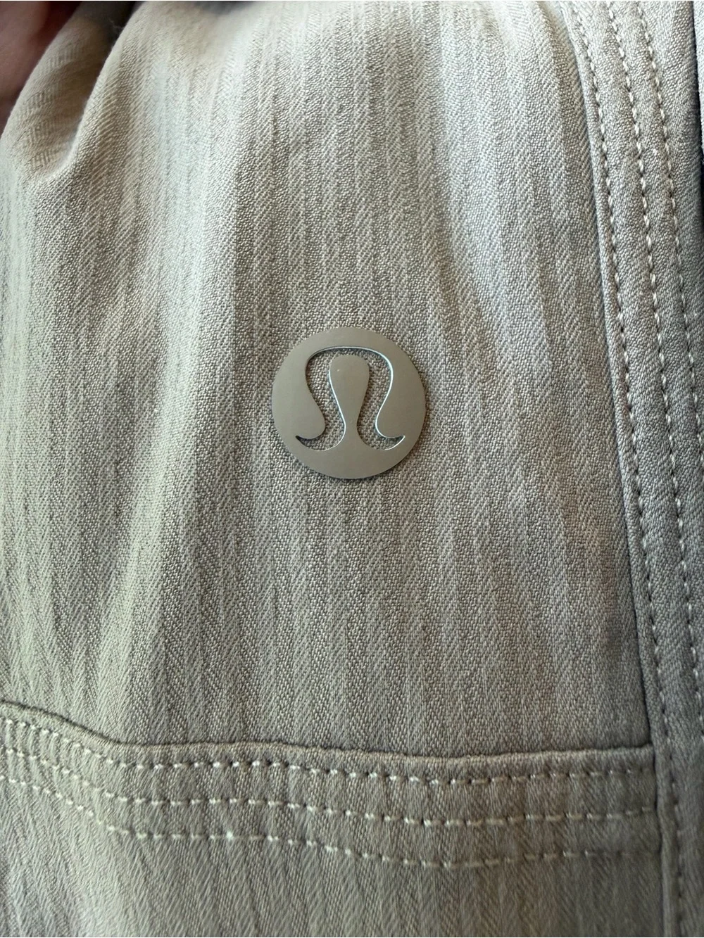 Lululemon Dance Studio Cargo Jogger Pants Size S Taupe Ruched Hem